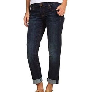 Kut from the Kloth Dark Indigo Boyfriend Jeans